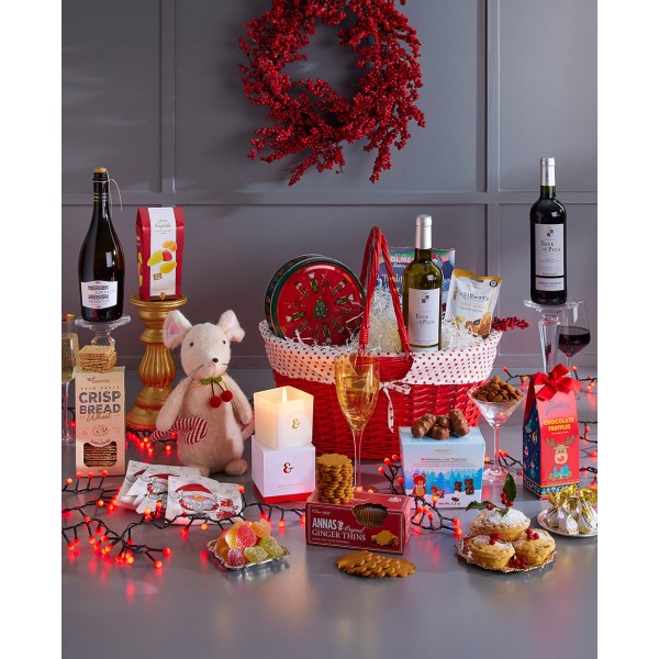Christmas All Wrapped Up Gift Basket