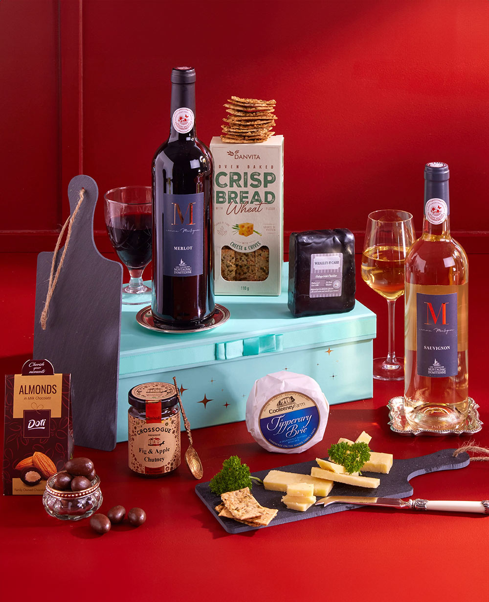 Tribute To Cheese & Wine Gift Hamper