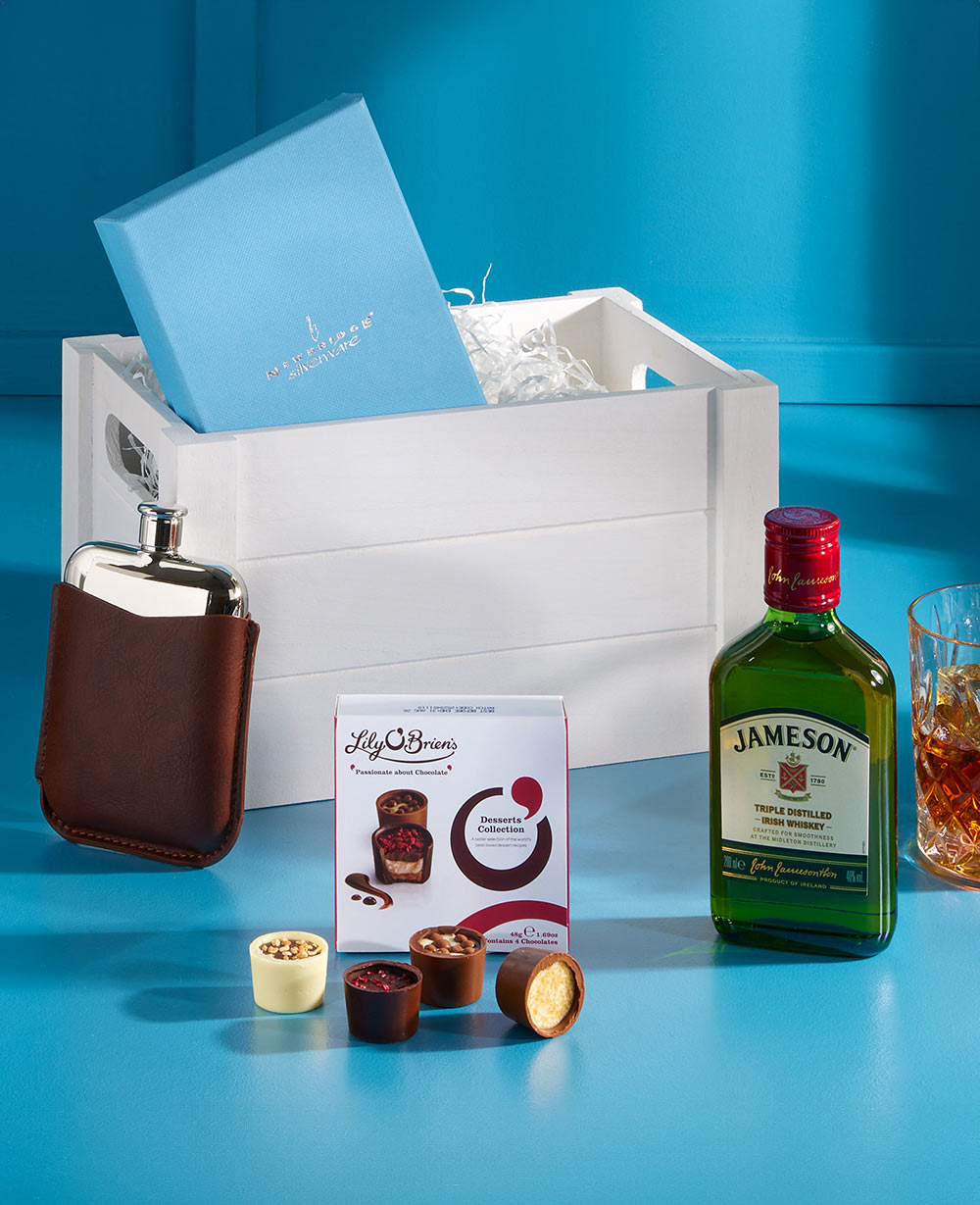 Whiskey Treats Gift Hamper<br/>(Corporate Gifts)